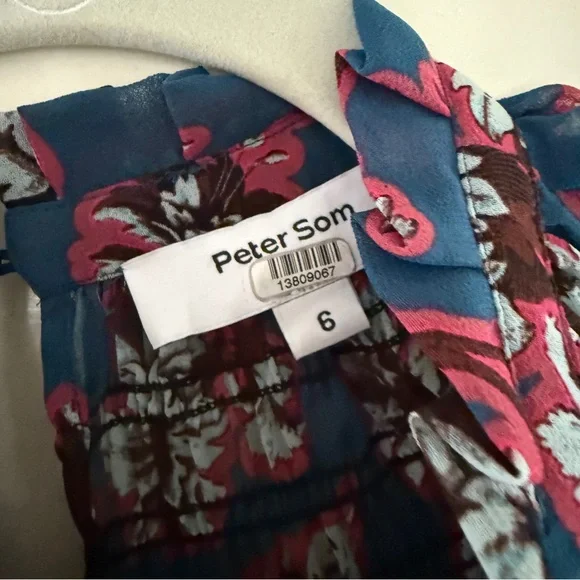 Peter Som Long Sleeve Short Dress - Picture 5 of 6